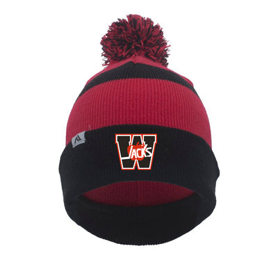 WAJP - Pacific Headwear Knit Fold Over Pom Beanie