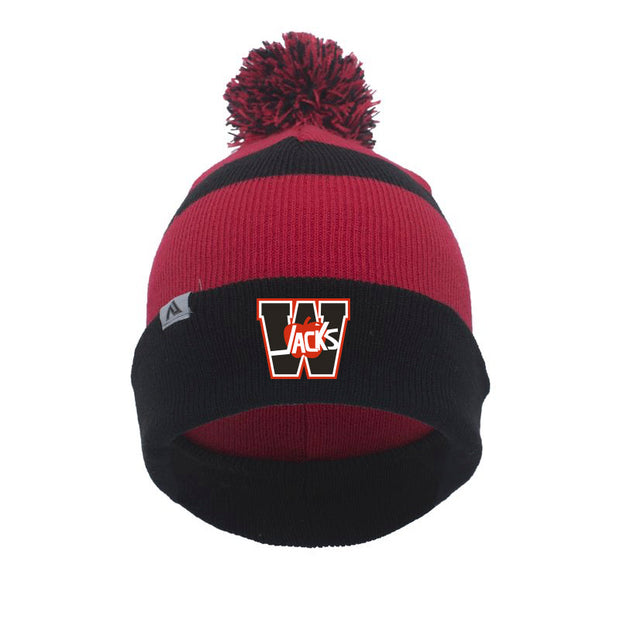 WAJP - Pacific Headwear Knit Fold Over Pom Beanie