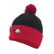 CCC - Knit Fold Over Pom-Pom Beanie