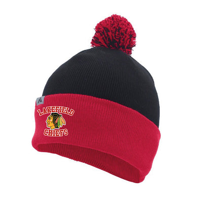 LCMH - PACIFIC HEADWEAR Knit Fold Over Pom-Pom Beanie
