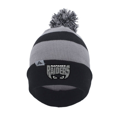 NRP - Pacific Headwear Knit Fold Over Pom Beanie