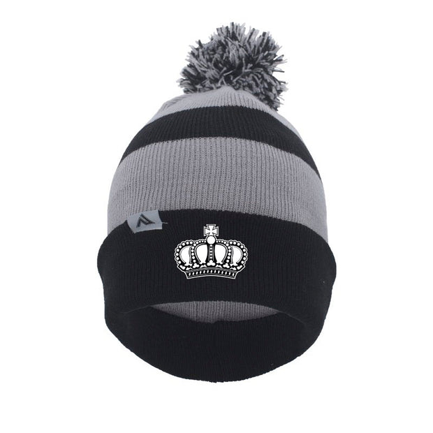 PKP - Pacific Headwear Knit Fold Over Pom Beanie