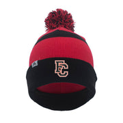 FCLL - Knit Fold Over Pom-Pom Beanie