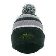 AJP - Pacific Headwear Knit Fold Over Pom Beanie