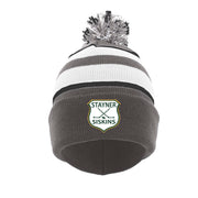 SSP - Pacific Headwear Knit Fold Over Pom Beanie