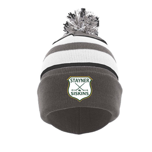 SSP - Pacific Headwear Knit Fold Over Pom Beanie