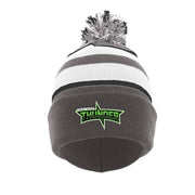 THTP - Pacific Headwear Knit Fold Over Pom Beanie