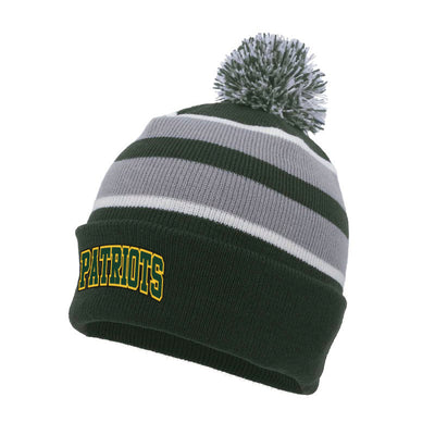 MFPP - Pacific Headwear Knit Fold Over Pom Beanie