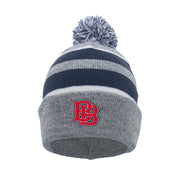 OLB - Knit Fold Over Pom-Pom Beanie