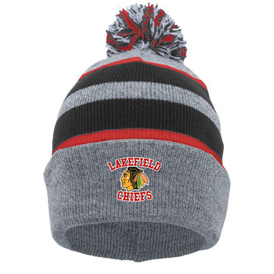 LCMH - PACIFIC HEADWEAR Knit Fold Over Pom-Pom Beanie