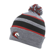 CCC - Knit Fold Over Pom-Pom Beanie