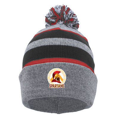 ISP - Pacific Headwear Knit Fold Over Pom Beanie
