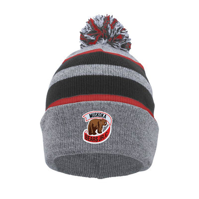 MBP - Pacific Headwear Knit Fold Over Pom Beanie