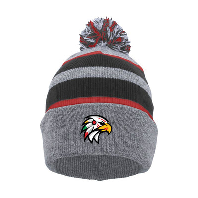 MHP - Pacific Headwear Knit Fold Over Pom Beanie