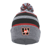 WAJP - Pacific Headwear Knit Fold Over Pom Beanie