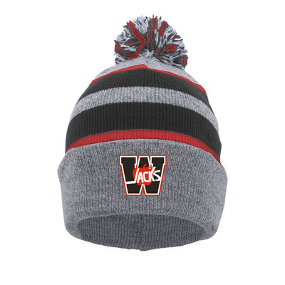 WAJP - Pacific Headwear Knit Fold Over Pom Beanie