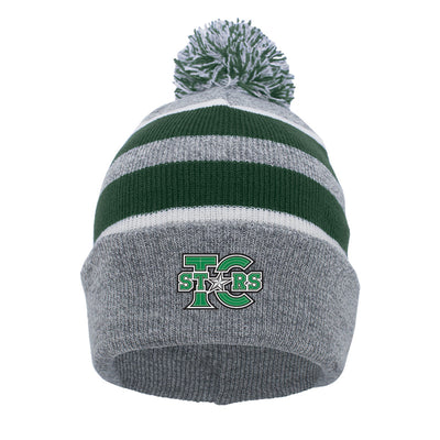 TCMH - PACIFIC HEADWEAR Knit Fold Over Pom Pom Beanie