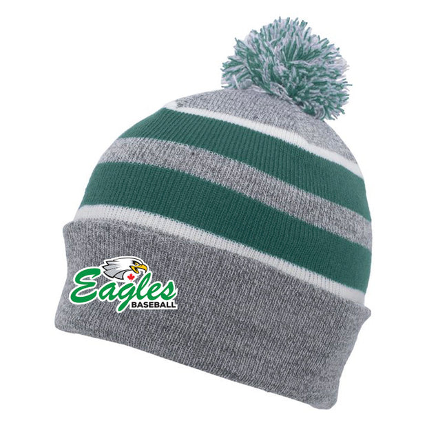 ENL - Pacific Headwear Knit Fold Over Pom Beanie