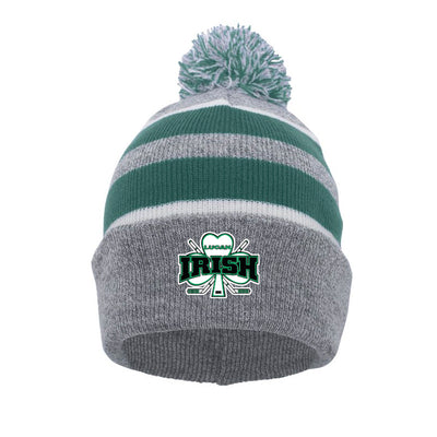 LIP - Pacific Headwear Knit Fold Over Pom Beanie