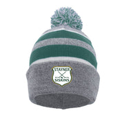 SSP - Pacific Headwear Knit Fold Over Pom Beanie