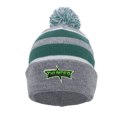 THTP - Pacific Headwear Knit Fold Over Pom Beanie