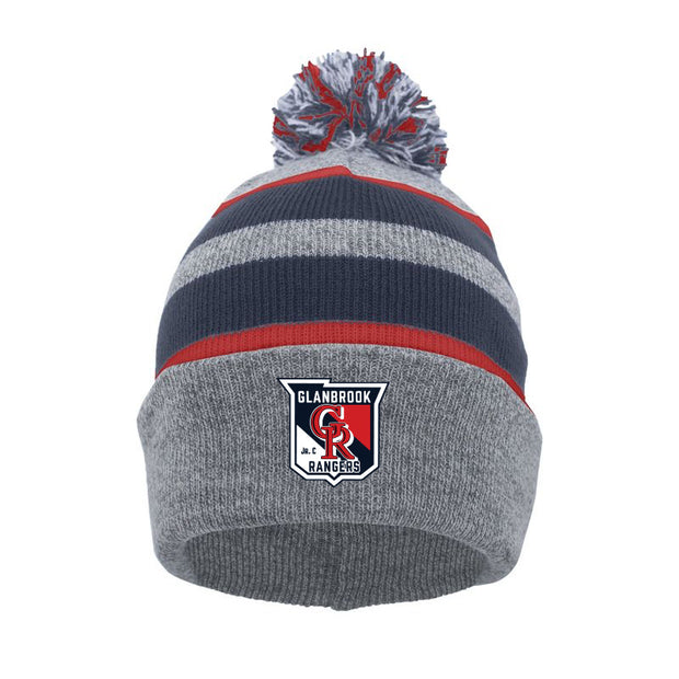 GRP - Pacific Headwear Knit Fold Over Pom Beanie