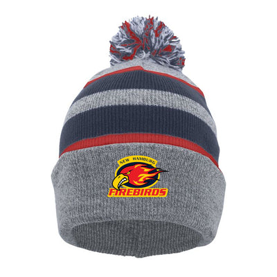 NHFP - Pacific Headwear Knit Fold Over Pom Beanie