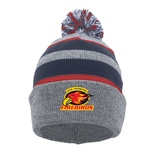NHFP - Pacific Headwear Knit Fold Over Pom Beanie