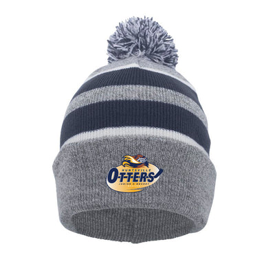 HOP - Pacific Headwear Knit Fold Over Pom Beanie