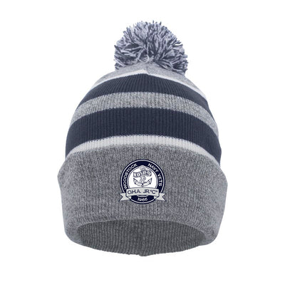 WNVP - Pacific Headwear Knit Fold Over Pom Beanie