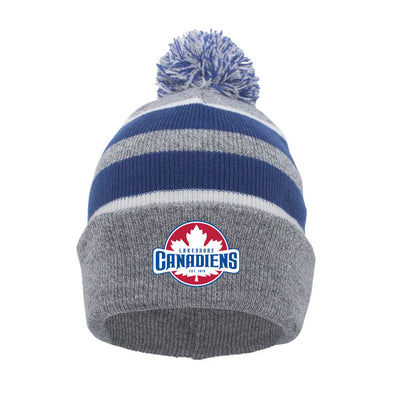 LCDP - Pacific Headwear Knit Fold Over Pom Beanie