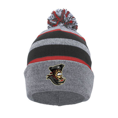 PPP - Pacific Headwear Knit Fold Over Pom Beanie
