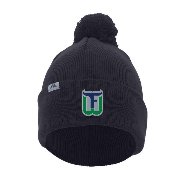 FWP - Pacific Headwear Knit Fold Over Pom Beanie