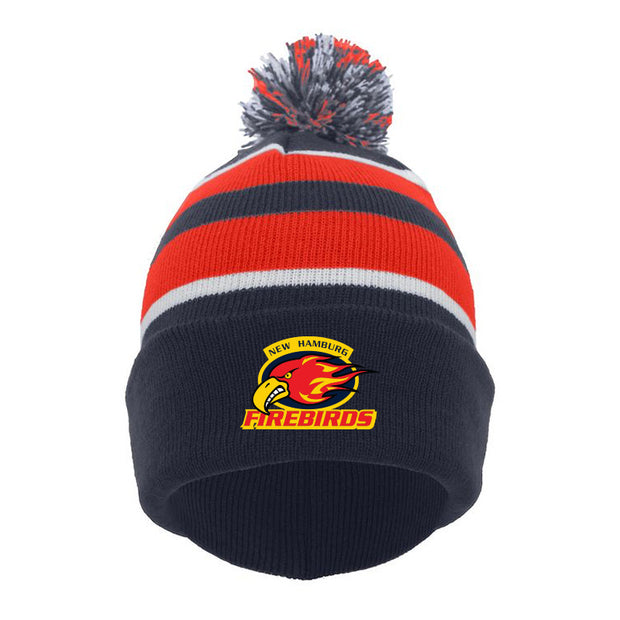 NHFP - Pacific Headwear Knit Fold Over Pom Beanie