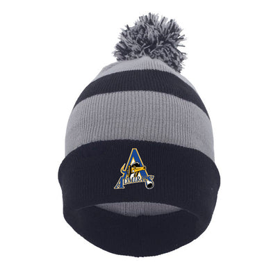 AAP - Pacific Headwear Knit Fold Over Pom Beanie