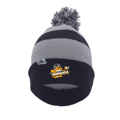 DMP - Pacific Headwear Knit Fold Over Pom Beanie