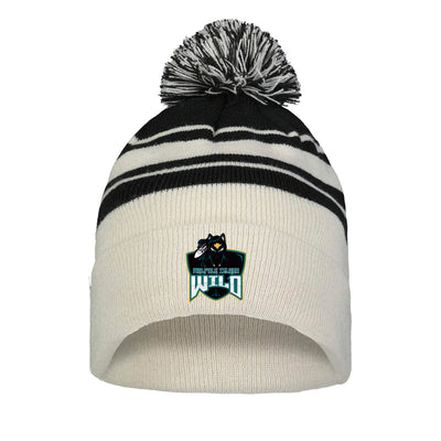 WIWP - Pacific Headwear Knit Fold Over Pom Beanie