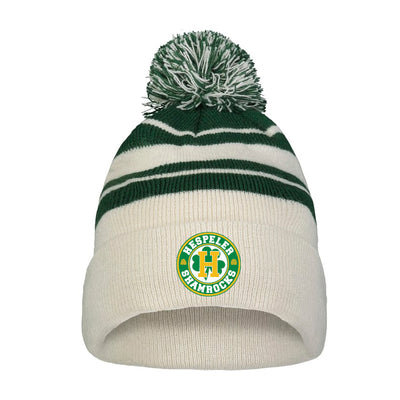 HSP - Pacific Headwear Knit Fold Over Pom Beanie