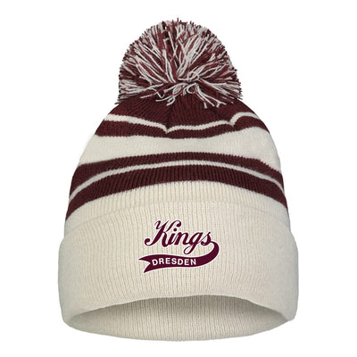 DKP - Pacific Headwear Knit Fold Over Pom Beanie