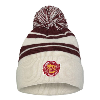 GPKP - Pacific Headwear Knit Fold Over Pom Beanie