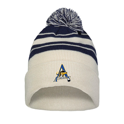 AAP - Pacific Headwear Knit Fold Over Pom Beanie