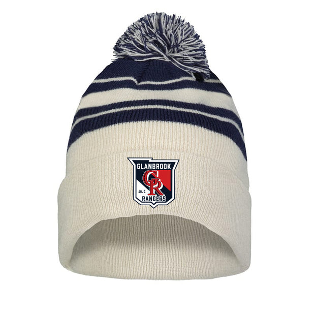 GRP - Pacific Headwear Knit Fold Over Pom Beanie