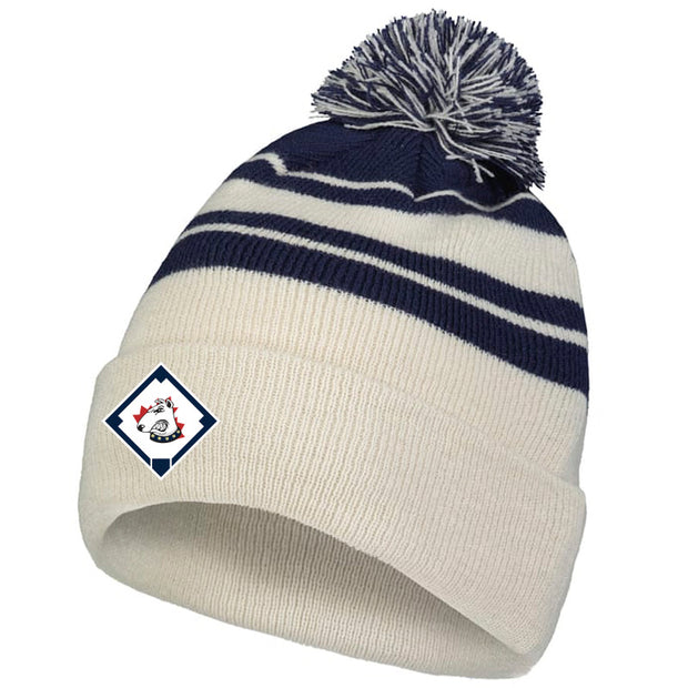 TBC - PACIFIC HEADWEAR Knit Fold Over Pom Beanie
