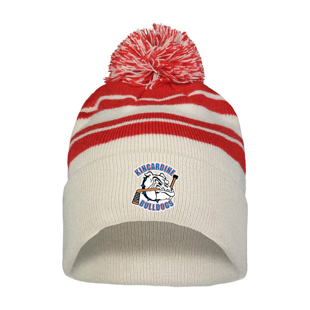 KBP - Pacific Headwear Knit Fold Over Pom Beanie