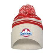 LCDP - Pacific Headwear Knit Fold Over Pom Beanie