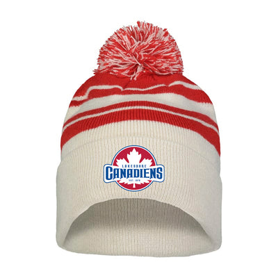LCDP - Pacific Headwear Knit Fold Over Pom Beanie