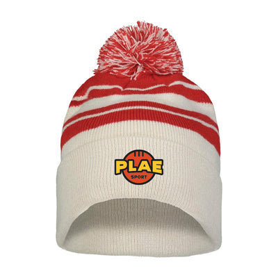 PLAE - PACIFIC HEADWEAR Knit Fold Over Pom Beanie