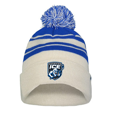 GIP - Pacific Headwear Knit Fold Over Pom Beanie
