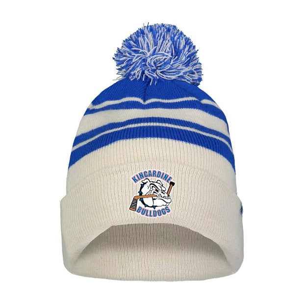 KBP - Pacific Headwear Knit Fold Over Pom Beanie