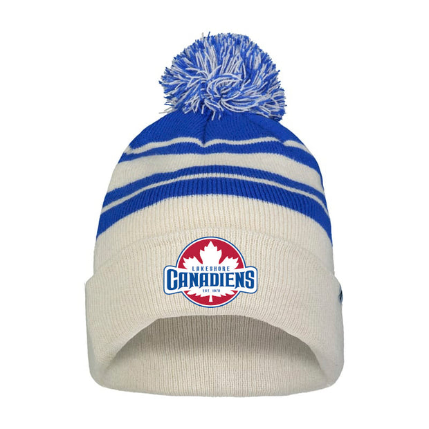 LCDP - Pacific Headwear Knit Fold Over Pom Beanie